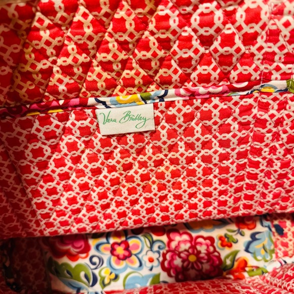 Vera Bradley travel shoulder bag floral hippie boho purse - Picture 3 of 5